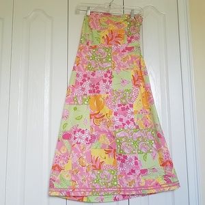 Lilly Pulitzer strapless dress